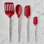 Williams Sonoma Stainless-Steel Silicone Utensils, Set of 4