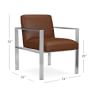 Mercer Leather Dining Armchair