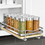 Lynk 6 Spice Rack Wood Floor