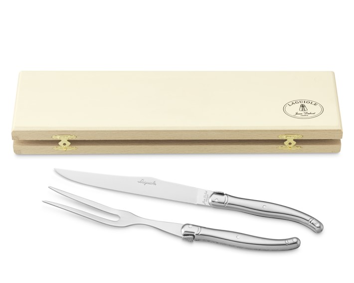 Laguiole Jean Dubost Stainless-Steel Carving Set