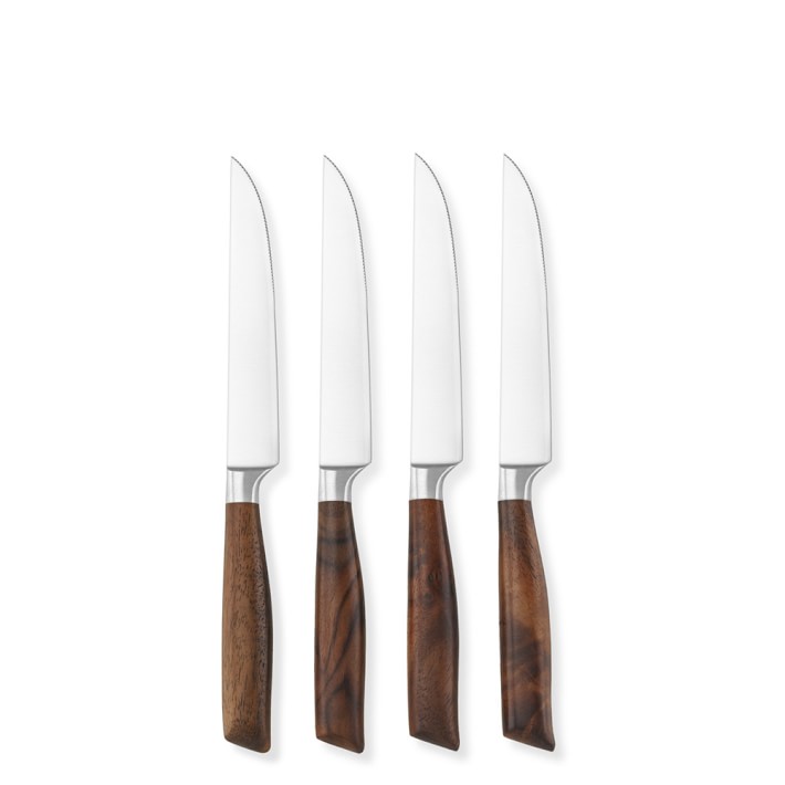 Messermeister Walnut 4-Piece Steak Knife Set
