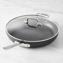 All-Clad HA1 Hard Anodized Nonstick Fry Pan with Lid, 12"