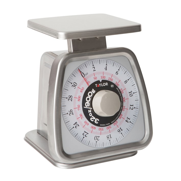 Taylor for Williams Sonoma Commercial Analog Food Scale, 32-Oz.