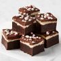 Williams Sonoma Peppermint Bark Brownies