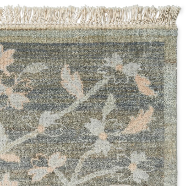 Botany Hand Knotted Rug Swatch, 18