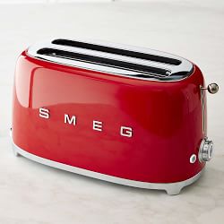 SMEG 4-Slice Toaster, Red