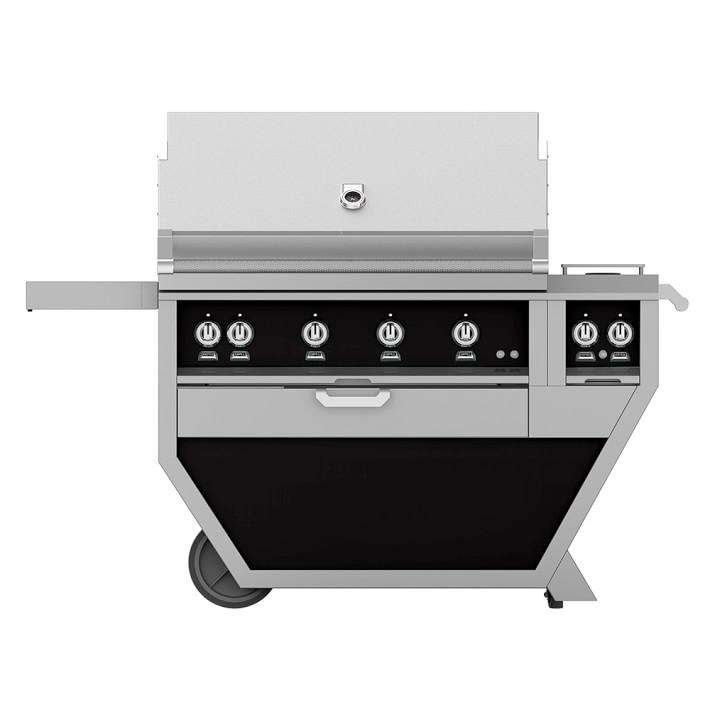Hestan 42&quot; Deluxe Grill With Double Side Burners