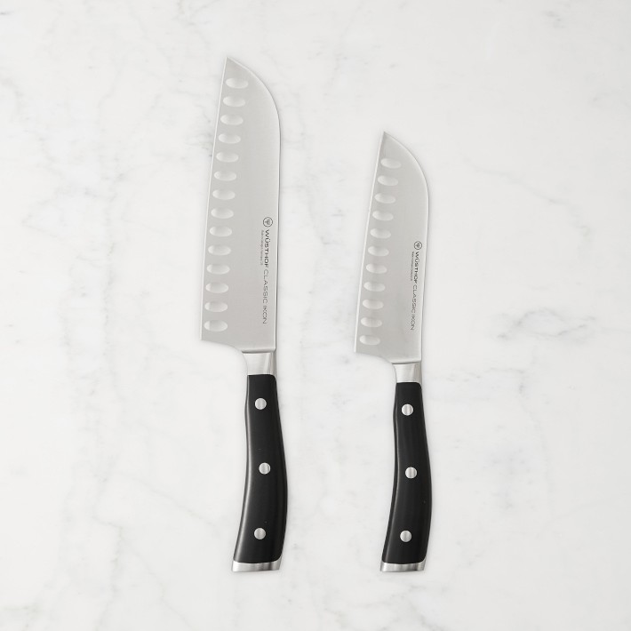 W&#252;sthof Classic Ikon Santoku Knives, Set of 2