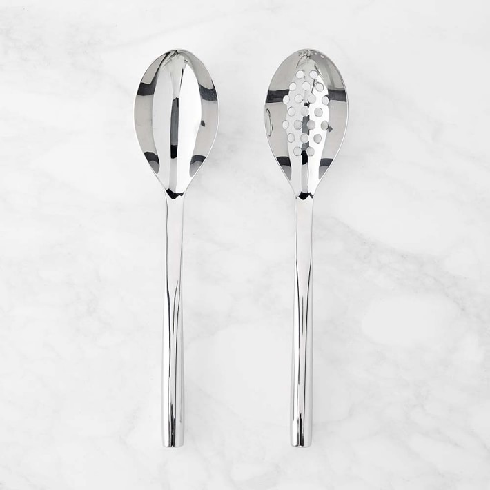 Williams Sonoma Signature Stainless-Steel Spoons, Set of 2