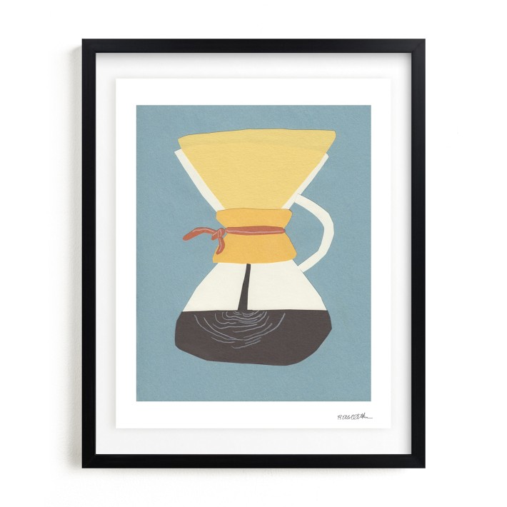 Coffee Maker Limited Edition Kitchen Art by Minted