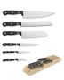 W&#252;sthof Gourmet 7-Slot Organizer with Knives, Set of 7