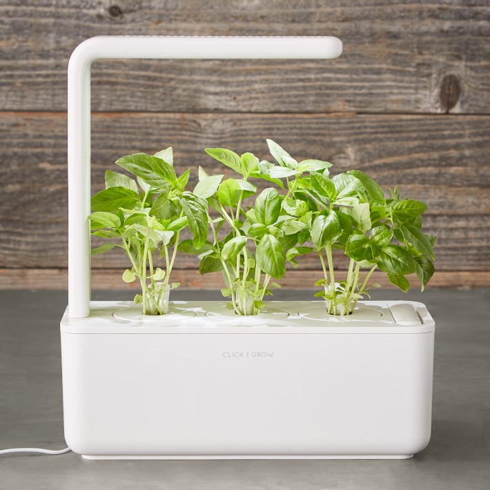 Click &amp; Grow Smart Garden System, 3-Pod, White