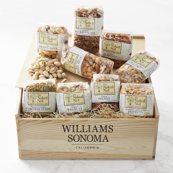 Williams Sonoma Assorted Nut Gift Crate