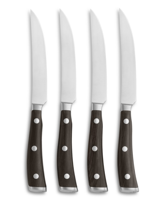Wüsthof Ikon Blackwood Steak Knives, Set of 4