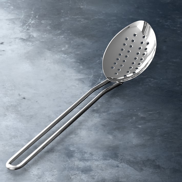 Williams Sonoma Open Kitchen Stainless-Steel Slotted Spoon