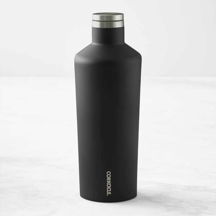Corkcicle Insulated Large Beverage Canteen, 60-Oz., Black
