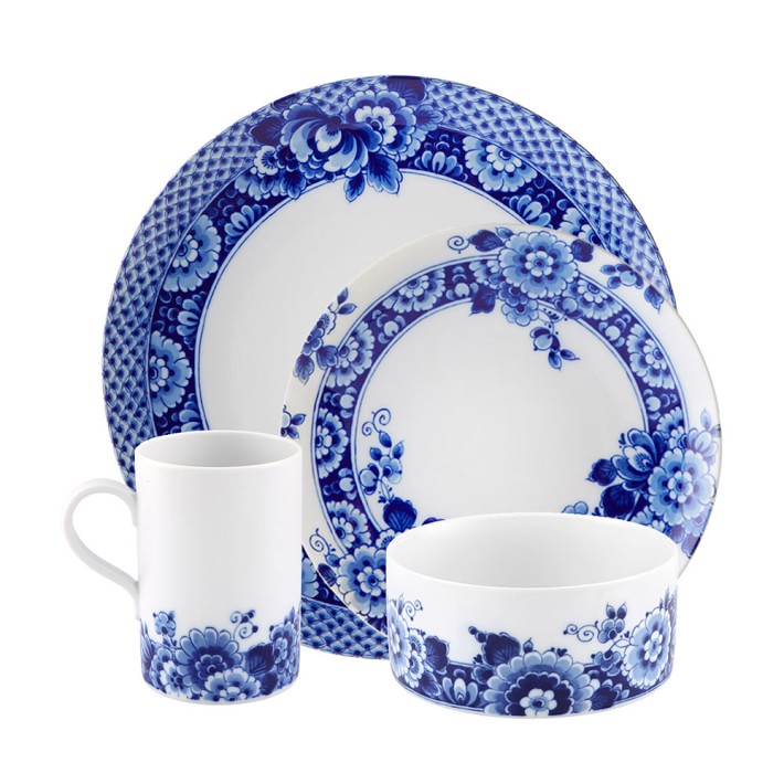 Blue Ming 4-Piece Dinnerware Set