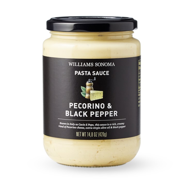 Williams Sonoma Pecorino & Black Pepper Pasta Sauce