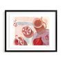 Pomegranate Flatlay Study Limited Edition Kitchen Art by Minted