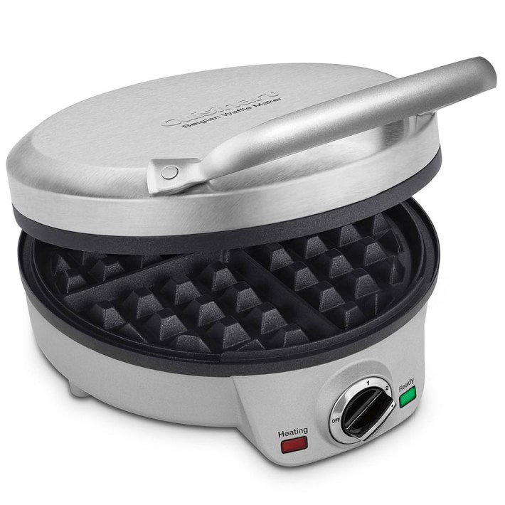 Cuisinart 4-Slice Belgian Waffle Maker Iron, Round | Williams Sonoma