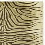 Hand Knotted Zebra Rug Swatch