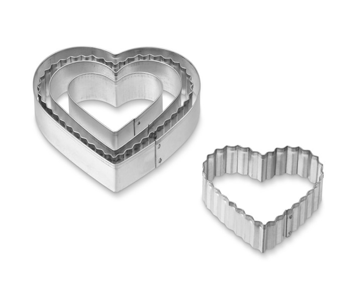 Heart Cookie Cutters, Set of 5