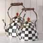 MacKenzie-Childs Courtly Check Tea Kettle