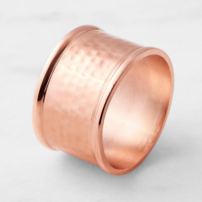 COPPER NAPKIN RINGS