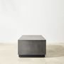 Lucca Concrete Outdoor Rectangle Coffee Table