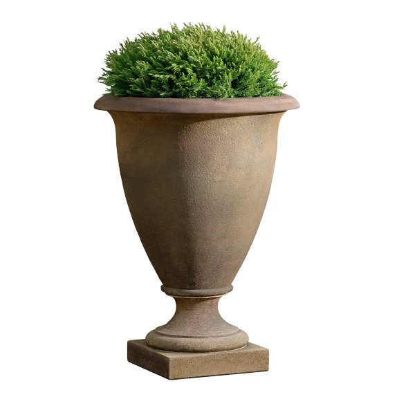 Lexington Urn in Aged Limestone | Williams Sonoma