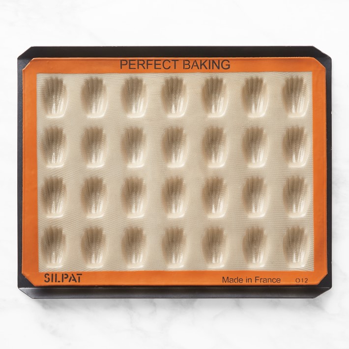 Silpat Nonstick Perforated Aluminum Baking Tray and Silpat Nonstick Mini Madeleine Pan