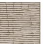 Abstract Stripe Hand Knotted Rug Swatch
