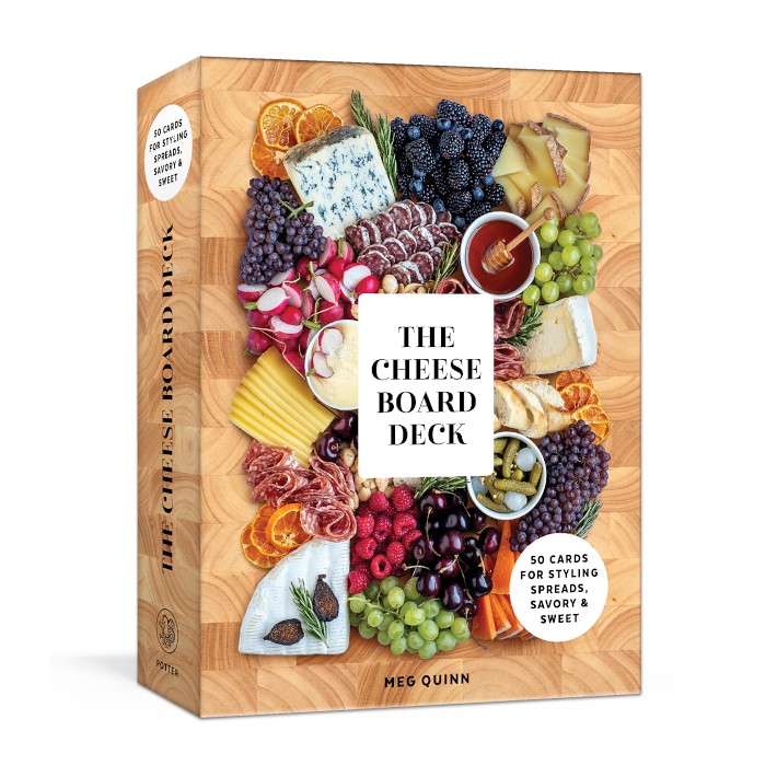 Meg Quinn, Shana Smith: The Cheese Board Deck: 50 Cards for Styling Spreads, Savory and Sweet