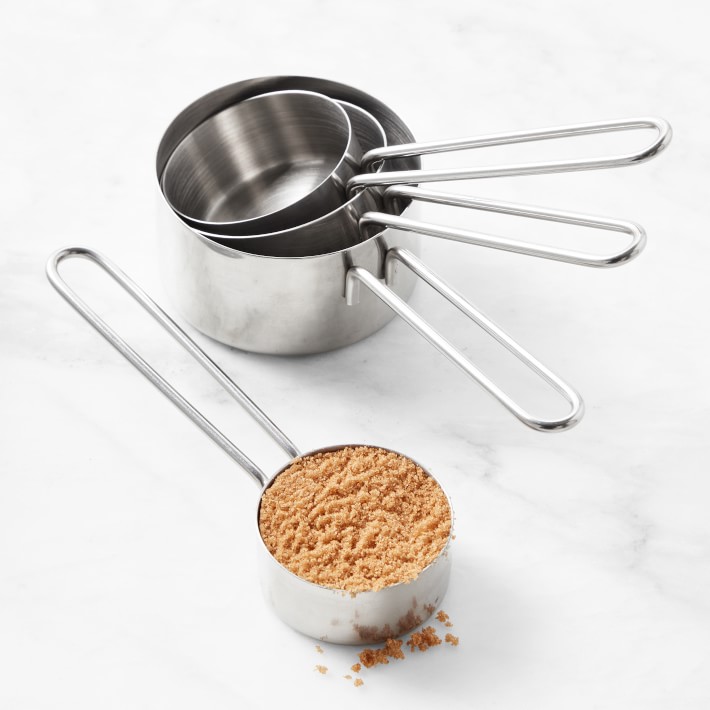 Williams Sonoma Open Kitchen Stainless-Steel Measuring Cups