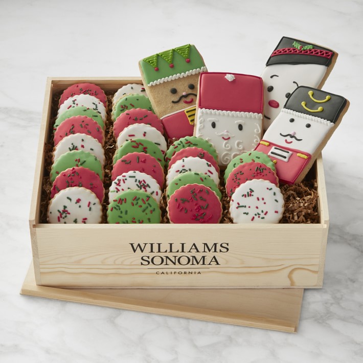 Williams Sonoma Holiday Cookie Gift Crate