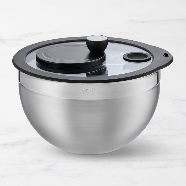 R&#246;sle Stainless-Steel Salad Spinner