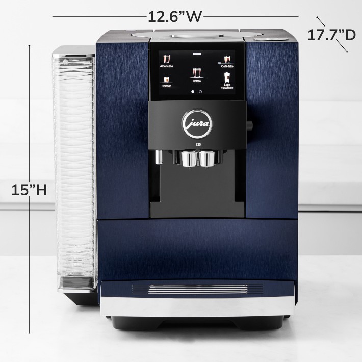 JURA Z10 Aluminum Fully Automatic Espresso Machine Williams Sonoma