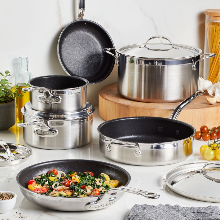 Hestan ProBond Titan Antihaft Bratpfannen Set - 21,6cm & 27,9cm Edelstahl Für Induktion