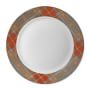 Autumn Plaid Charger Plate