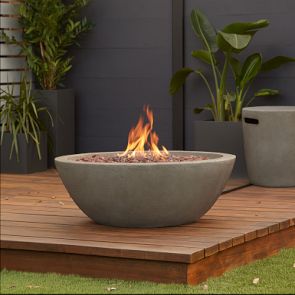 Banff Round Fire Bowl | Williams Sonoma