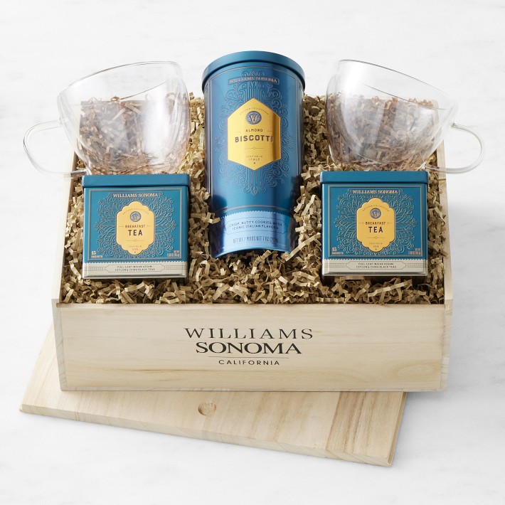 Tea &amp; Biscuits Gift Crate