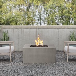 Havana Casual Square Fire Pit Table | Outdoor Heating | Williams Sonoma