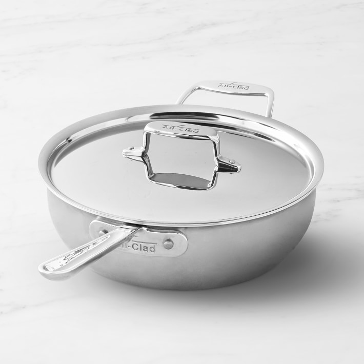 All-Clad D5® Stainless-Steel Essential Pan - 6 QT