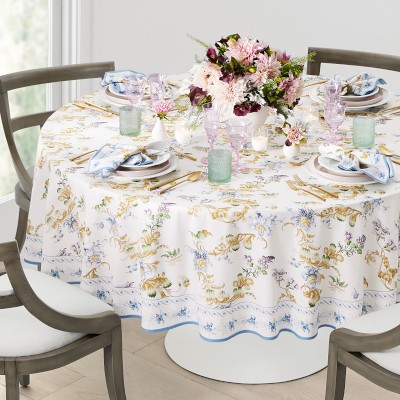 Bridgerton Round Tablecloth | Williams Sonoma