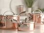 Video 2 for Williams Sonoma Thermo-Clad&#8482; Copper Saucepan with Lid