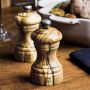 Peugeot Duo Bistro Salt and Pepper Mills, Olivewood, 4&quot;