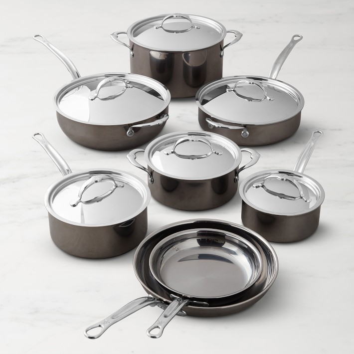 Hestan NanoBond&#174; Stainless-Steel 14-Piece Cookware Set