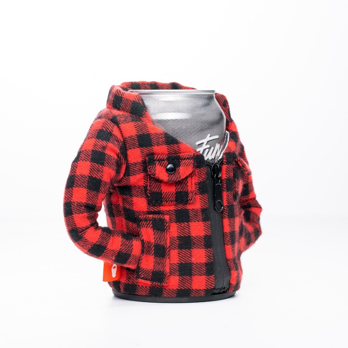 Puffin Drinkwear Flannel Can Cooler