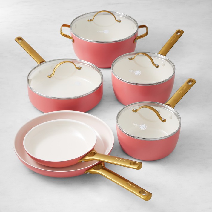 GreenPan&#8482; Reserve Ceramic Nonstick 10-Piece Cookware Set
