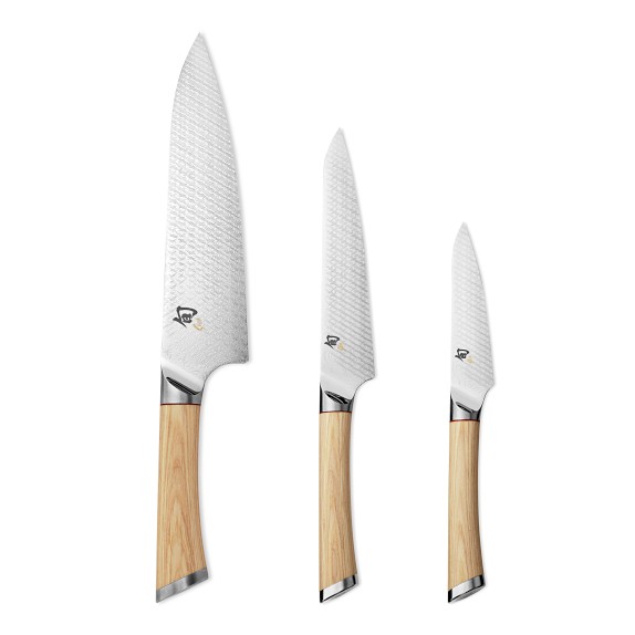 Shun Hikari Knives, Set of 3 Williams Sonoma